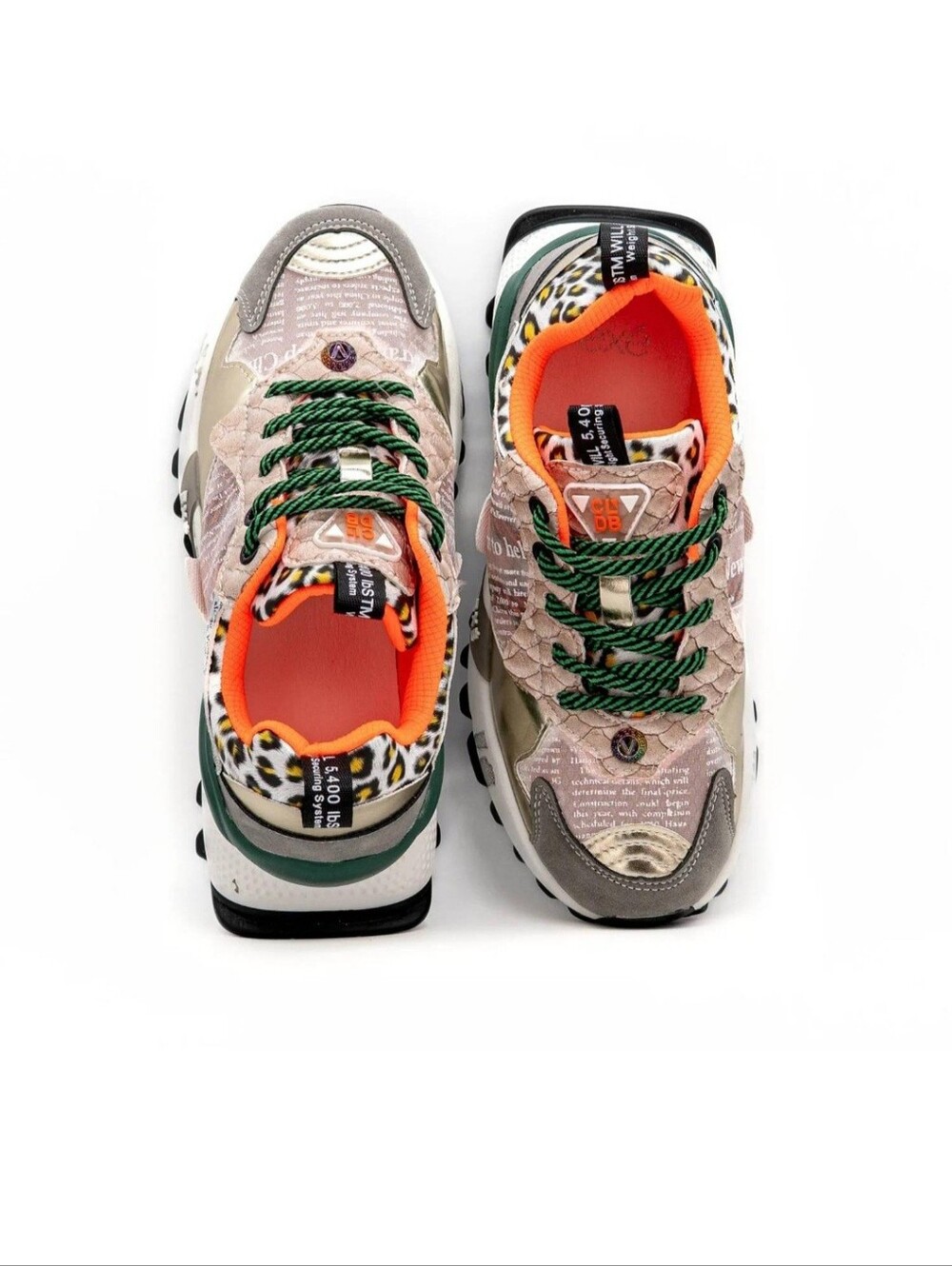 Renato Garini Women's Multi Pattern Sneaker *AUTHENTIC*